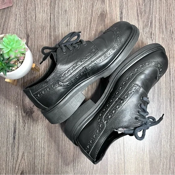*Dr Martens | Vintage Y2K Chunky Heel Brogues Oxfords 9749 Size 11UK/12US - Picture 5 of 16